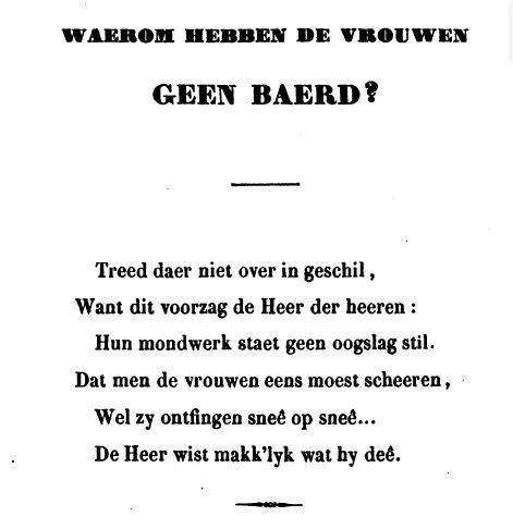 Theodoor Van Ryswyck, Poëtische luimen (Antwerpen, 1842)